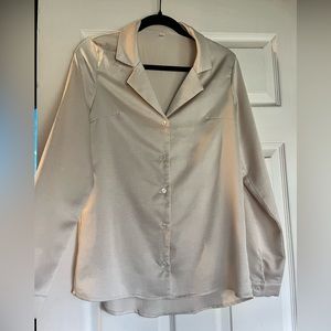 Silky Formal Work Top